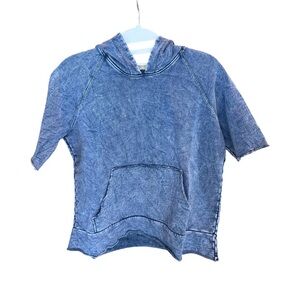 Frank & Eileen NWD Mel Hoodie Denim Mineral Wash Size S